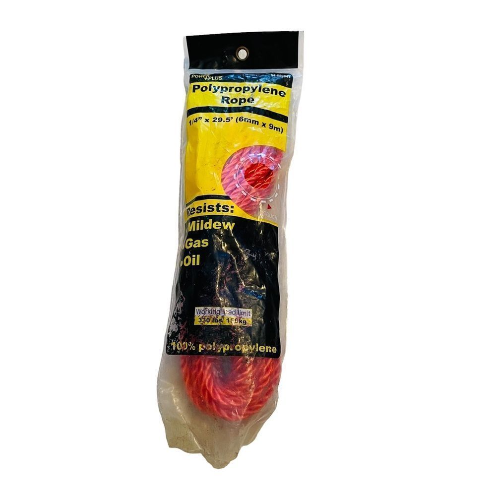 10/$25🦋 NIP Power Plus Polypropylene Rope